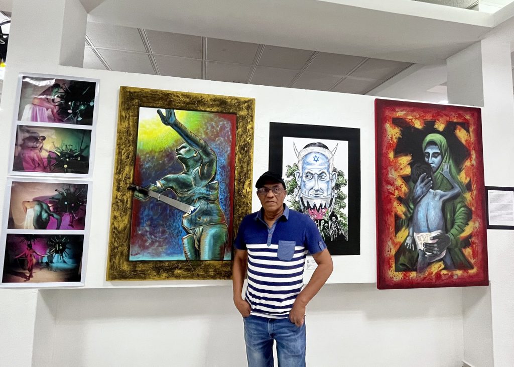 Artista Roy Arcia celebra 40 años de trayectoria con exposición retrospectiva en la Universidad de&nbsp;Panamá