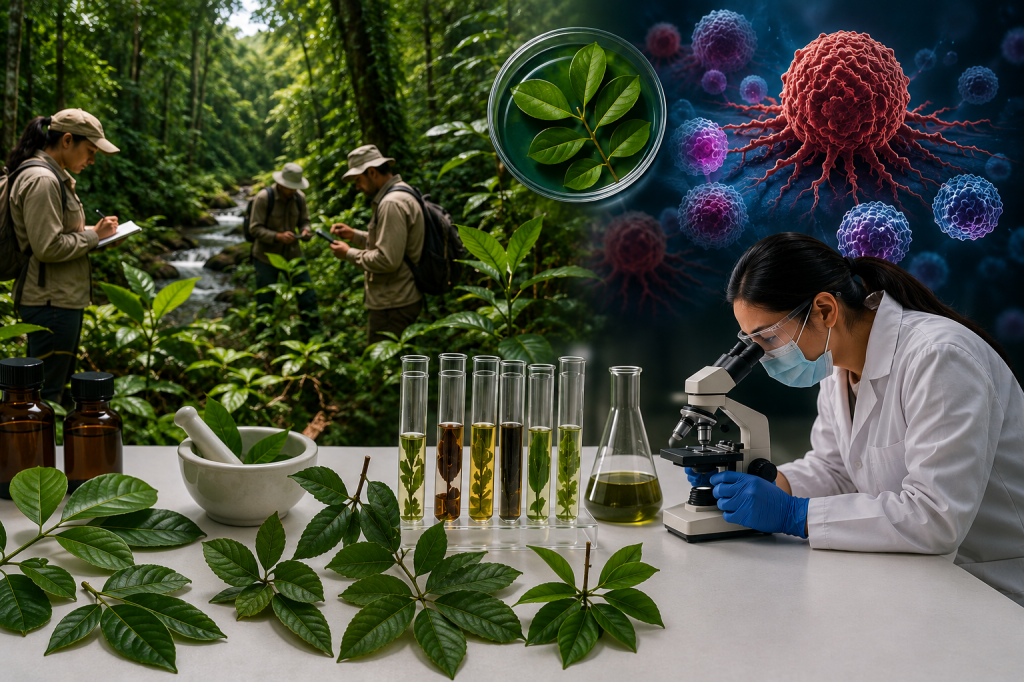 Investigadores de la Universidad de Panamá identifican plantas con potencial&nbsp;anticancerígeno