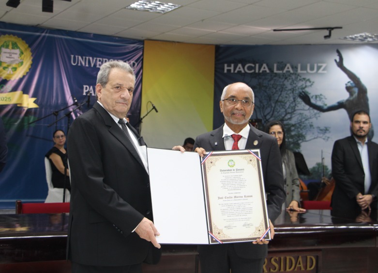 Dr. José Emilio Moreno Ramos recibe credencial como rector electo y convoca a nueva etapa de transformación para la Universidad de&nbsp;Panamá