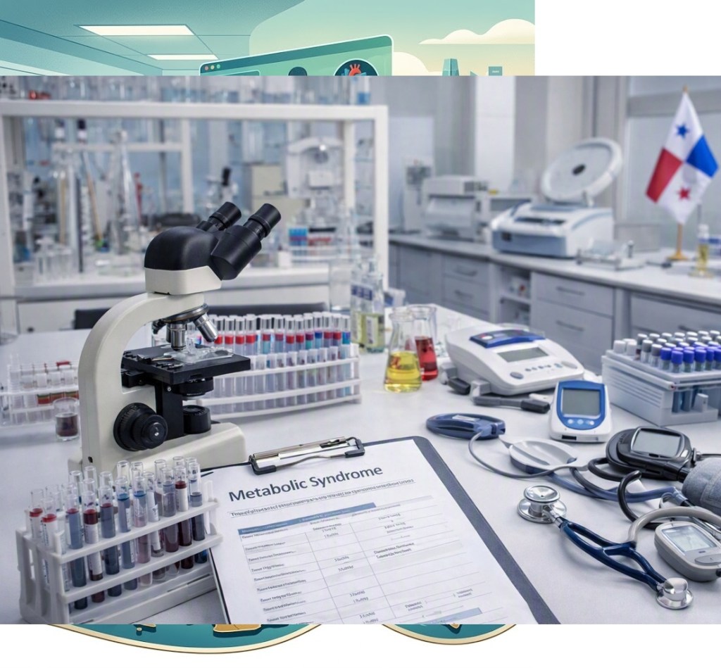 Científicos de la Universidad de Panamá impulsan estudio clave para la detección del síndrome metabólico en&nbsp;adultos