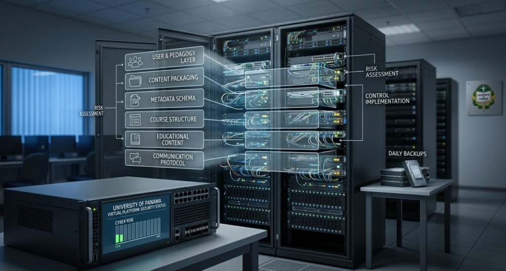 Universidad de Panamá participa en investigación internacional sobre ciberseguridad y gestión de riesgos en plataformas de aprendizaje&nbsp;virtual
