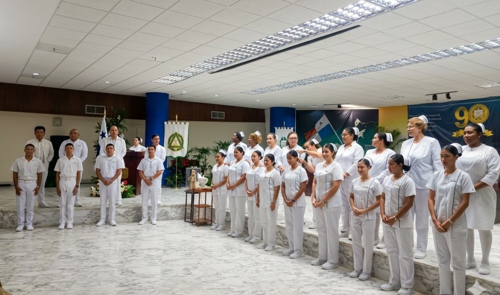 Ochenta y siete estudiantes de Enfermería inician su formación profesional en la Universidad de&nbsp;Panamá